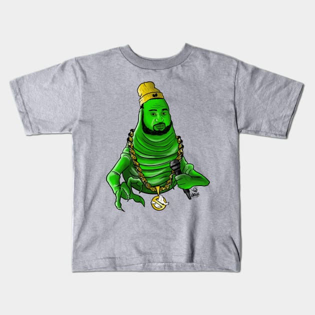 Ghostface Slimer Kids T-Shirt by TheDopestRobot